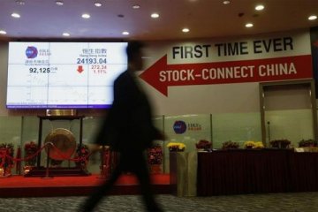 Saham Tiongkok jatuh tertekan kekhawatiran pertumbuhan