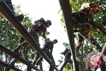 Taruna Korps Marinir Akademi TNI AL akhiri praktik di Brigade Infantri-1 Marinir