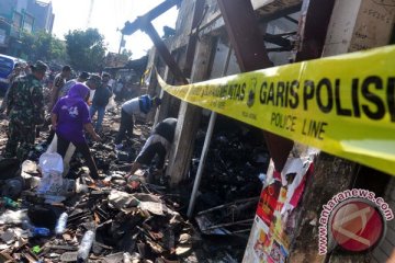 Kebakaran Pasar Yaik Semarang berhasil dipadamkan