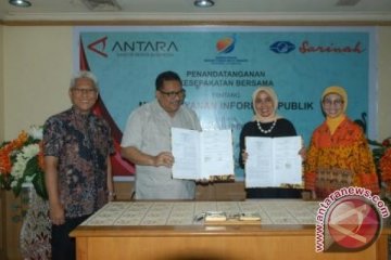 Sarinah Bersama Antara Sepakat Menyediakan Layanan Media Informasi Publik