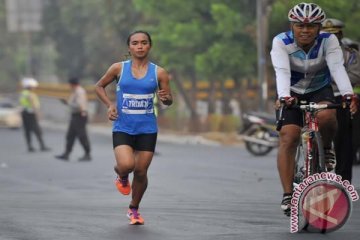 Triyaningsih juarai putri Jakarta Marathon 2015