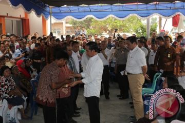 Santunan korban kabut asap