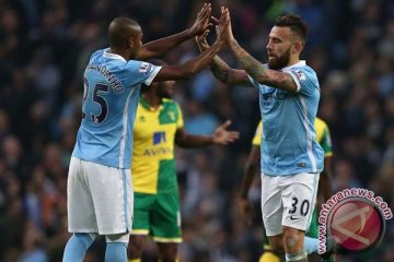 Penalti Toure menangkan City atas Norwich