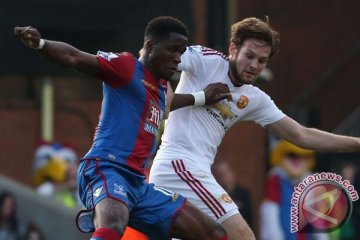 Manchester United ditahan imbang Palace 0-0