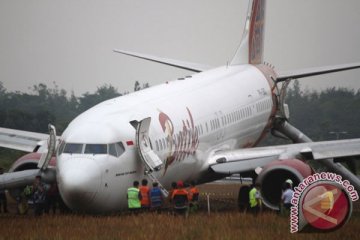 Badan pesawat Batik Air berhasil dievakuasi