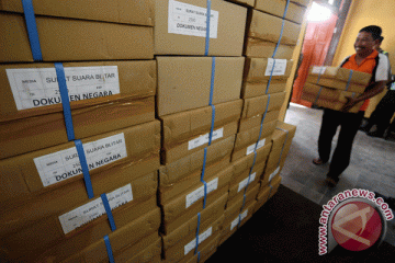 KPU Jatim cek kesiapan distribusi logistik pilkada