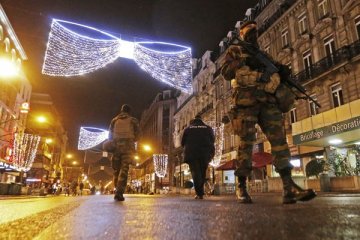 TEROR PARIS - Brussels masih siaga teror tingkat tinggi