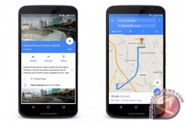 Penelitian sebut Google Maps lebih baik dari Apple Maps