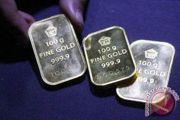Laju kenaikan harga emas tertahan kebangkitan pasar saham