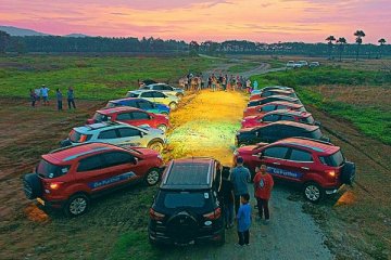 Ford Ecosport Community bakti sosial ke Ujung Kulon