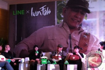 Line gandeng Iwan Fals luncurkan stiker musik 