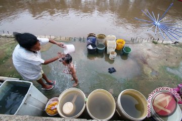 Suplai air bersih Jakarta Barat-Jakarta Utara terbatas