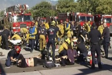 14 tewas dalam penembakan berkelompok di San Bernardino