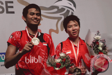 Liliyana/Tontowi juara ganda campuran Yonex Sunrise