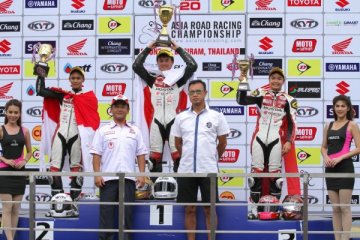 Astra Honda Racing Team raih posisi 3 tim balap terbaik