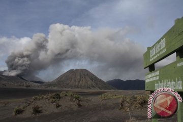 Aktivitas Gunung Bromo terus meningkat