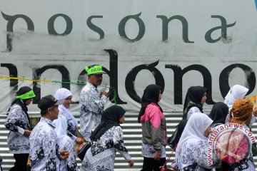 Ratusan ribu guru hadiri HUT PGRI ke-70 di Jakarta
