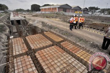 Pembebasan tanah untuk kereta bandara sudah 92 persen