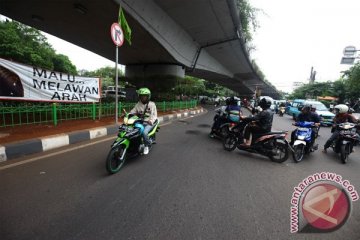PT Jasa Raharja sosialisasikan pelarangan motor lintasi jalan layang