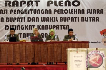 Petahana Samanhudi-Santoso menangi pilkada Kota Blitar