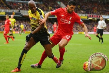 Liverpool dihajar Watford 0-3