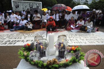 Natal kedua jemaat GKI Yasmin di depan Istana 