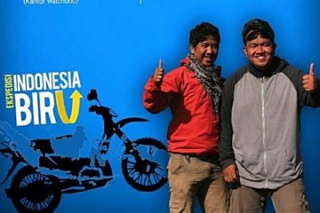 Akhir perjalanan bersepeda motor Ekspedisi Indonesia Biru