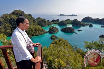 Presiden: Kita masih fokus kembangkan Raja Ampat