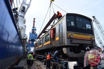 18 KRL tiba di pelabuhan Tanjung Priok