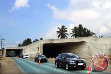 Tol Trans Sumatera sudah tuntas dicor 3,25 km