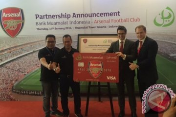 Bank Muamalat gandeng Arsenal bidik nasabah muda