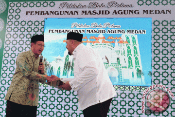 Menag dijadwalkan letakkan batu pertama Masjid Agung Medan
