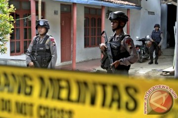 Lima terduga teroris ditangkap di Tegal
