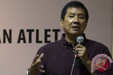 Rudy Hartono motivasi atlet cilik di Medan