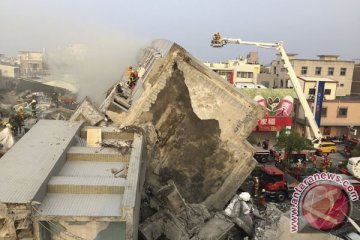 67 tewas, 57 orang hilang hingga enam hari setelah gempa Taiwan