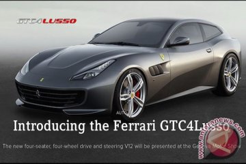 Ferrari GTC4 Lusso diperkenalkan dengan konsep baru
