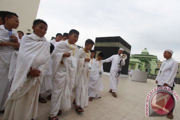 Calon jamaah haji Siantar manasik akbar