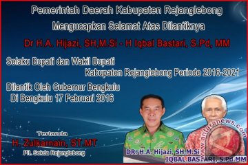 Pelantikan Bupati Rejanglebong