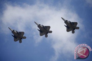 Jet tempur "siluman" F-22 AS pamer kekuatan di Korsel