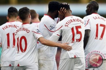 10 pemain Liverpool bangkit tumbangkan Palace 2-1