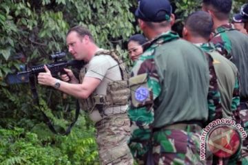 Paskhas TNI AU Latihan Bersama US Socpac