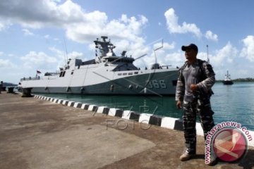 Latihan Bersama AL Indonesia-Singapura