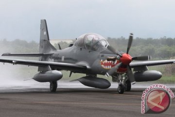 Empat A-29 Super Tucano tiba di Kabul Afghanistan