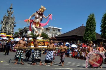Jelang Nyepi, 861 "ogoh-ogoh" siap diarak di Denpasar