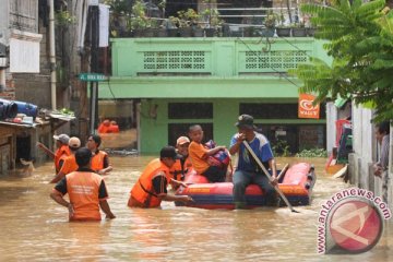 Puluhan rumah di Rangkasbitung terendam banjir