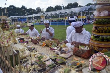 Umat Hindu gelar ritual Tawur Kesanga