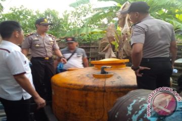 Gerebek BBM Ilegal di Mentaya Hilir Utara