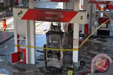 SPBU Yasmin Bogor terbakar