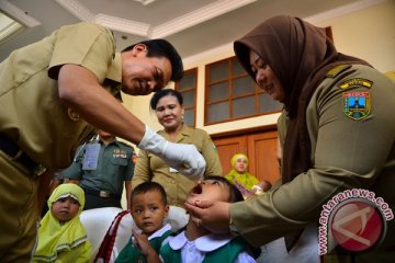Hari keempat, 51.315 anak di Kudus peroleh imunisasi polio