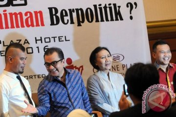 Tantowi sebut artis berpolitik tidak cari kaya